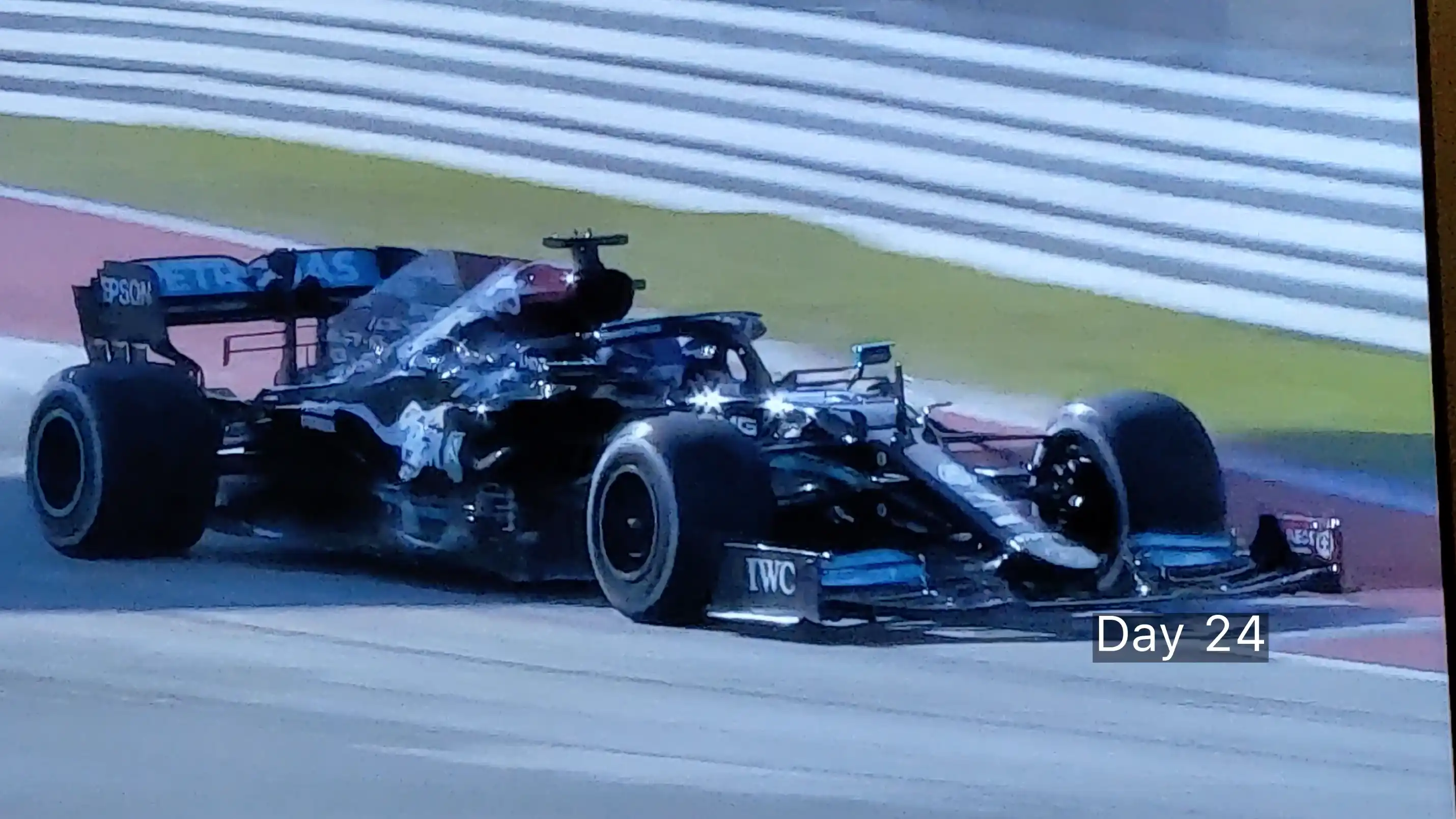 Formula One Mercedes race car
